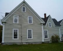 West elevation, Peter Lent Hatfield House, Tusket, Nova Scotia, 2004.

; Heritage Division, NS Dept. of Tourism, Culture and Heritage, 2004.