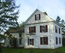 W. Albert Smith House - Front facade of the house on High Marsh Road; Town of Sackville