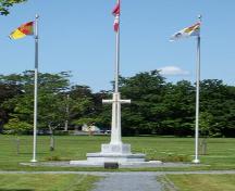 Rothesay Common - Cenotaph on the Rothesay Common; Rothesay Living Museum