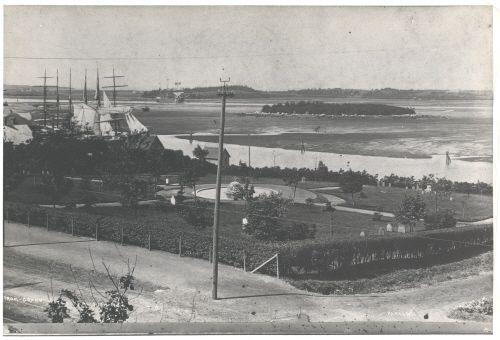 A ca. 1895 view of Victoria Park.