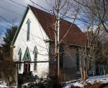 Front Elevation, Old Methodist Church, Chester, Nova Scotia, 2007.; Heritage Division, Nova Scotia Department of Tourism, Culture and Heritage, 2007.
