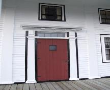 Front entrance, Reverend James Smith Property, Upper Stewiacke, Nova Scotia, 2006.; Heritage Division, NS Dept. of Tourism, Culture and Heritage, 2006.