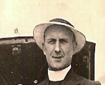 Photo of Father Camille Vautour in the 1940's after his arrival to the parish.; Valmond Léger Collection