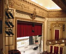 Interior view of Pantages Playhouse Theatre, Winnipeg, 2007; Historic Resources Branch, Manitoba Culture, Heritage and Tourism, 2007