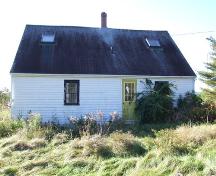 Rear elevation, Wecob, Marriott's Cove, Nova Scotia, 2006.

; Heritage Division, NS Dept. of Tourism, Culture and Heritage, 2006.