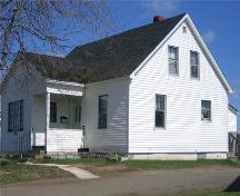 The LeBlanc House, dating back to 1865, is the oldest house in Saint-Antoine; Daniel Léger