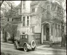 Front Facade - Early Photograph; D.S. Fisher Estate