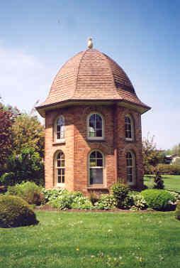 View of peacock house from the east – June 2003