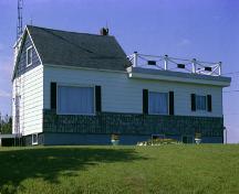 Maison Pascal Brun - vue plus ancienne du nord-est; Acadian Museum