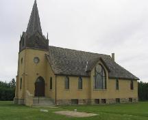 South Elevation of New Stockholm Lutheran Church, 2006.; Government of Saskatchewan, Brett Quiring, 2006