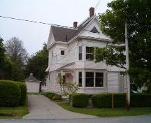 North and west elevation, Augustus Cann Estate, Yarmouth, Nova Scotia, 2004.
; Heritage Division, NS Dept. of Tourism, Culture and Heritage, 2004.
