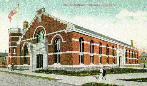 Windsor Armouries Postcard, circa 1902