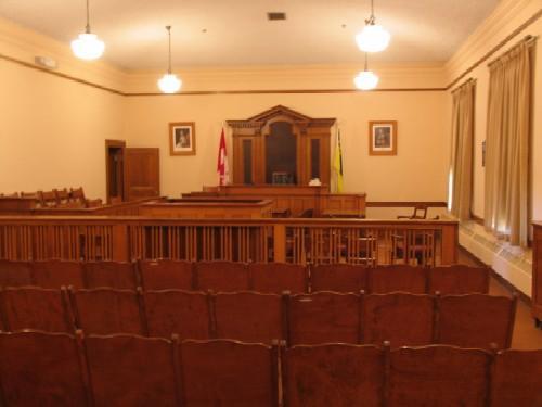 Main court room, 2006.