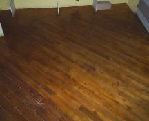 Detail of wood floors, Long Island Consumers Co-op Store, Lushes Bight-Beaumont, NL, 2007; Town of Lushes Bight-Beaumont, 2007