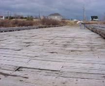 View of the wharf - photo taken from the end of the wharf; Memramcook Valley Historical Society Inc.
