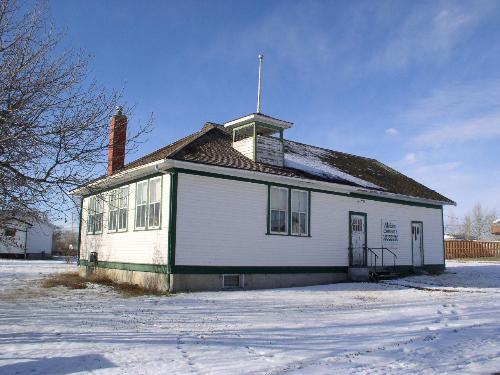 Front elevation of Milden Community Museum, 2003.