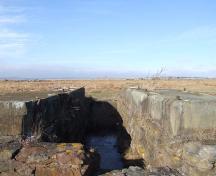 Remains of Fort Lawrence Terminus, Fort Lawrence, Nova Scotia, 2006.
; Heritage Division, NS Dept. of Tourism, Culture and Heritage, 2006.