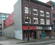 Exterior view of the Hampton Hotel; City of Vancouver, 2004