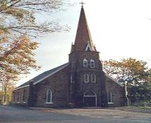 Front elevation, St. George's Church, Sydney, NS, 2004.; Heritage Division, NS Dept. of Tourism, Culture and Heritage, 2004.