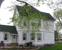 Norman J. Layton House, south elevation showing compound gable roof, 2004; Heritage Division, NS Dept. of Tourism, Culture and Heritage, 2004