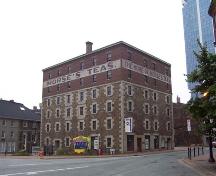 Front elevation, Morse’s Teas, Halifax, NS, 2007; Heritage Division, NS Dept. of Tourism, Culture and Heritage, 2007