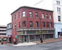 Front elevation, W. M. Brown Building, Halifax, NS, 2007; Heritage Division, NS Dept. of Tourism, Culture and Heritage, 2007