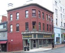 Side elevation, W. M. Brown Building, Halifax, NS, 2007; Heritage Division, NS Dept. of Tourism, Culture and Heritage, 2007