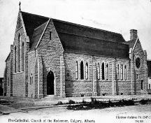 Cathedral Church of the Redeemer, Calgary (circa 1910); Glenbow Archives, PA-3547-2