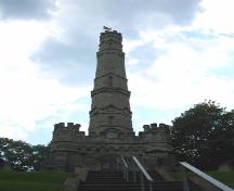 View of the monument's north elevation; OHT, 2006