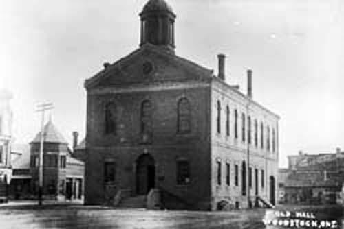 Woodstock Town Hall – early 20th century