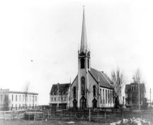 Image historique de la façade principale; Village of Rogersville