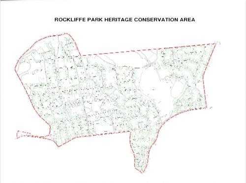 Rockcliffe Park Heritage Conservation District Map