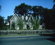Built for a lumber magnate in 1871, it was once home to Sir John A. and Lady MacDonald; City of Ottawa 2005