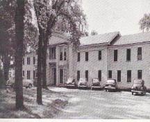 Chipman Memorial Hospital, formerly located on the park grounds; Town of St. Stephen