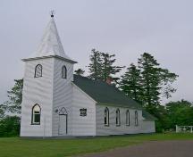 Showing front elevation; Holy Trinity Alma, June, 2007