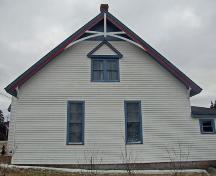 Side elevation, Greenhill Community Church, Upper Port La Tour, NS, 2008.; Department of Tourism, Culture and Heritage, Province of Nova Scotia 2008
