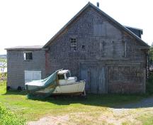 Former boat building shop; Province of New Brunswick