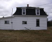 Side elevation, Moses Atkinson House, Stoney Island, NS, 2008.; Department of Tourism, Culture and Heritage, Province of Nova Scotia 2008