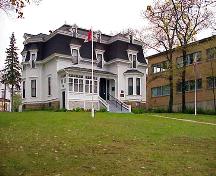 Beaverbrook House, front and side elevations, 2005.; City of Miramichi