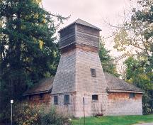 Exterior view of the Hamsterley Farm Water Tower, 2004; District of Saanich, 2004