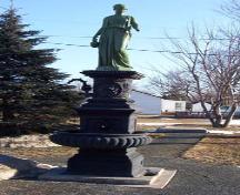 William Richards Monument at Farrah's Corner Park, 2007. ; City of Miramichi