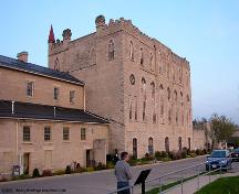 View of rear elevation from the northwest showing a design quite similar to the main façade - 2005; stmarysheritage.bravehost.com, 2005
