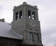 Détail de l'église de Sainte-Agathe; Conseil du patrimoine religieux du Québec, 2003