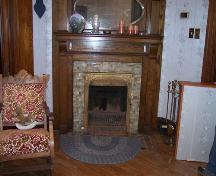Still operational fireplace, MacMillan-Cameron House, Inverness, NS, 2008.; Heritage Division, NS Dept. of Tourism, Culture and Heritage, 2008.
