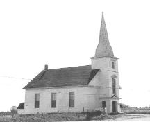 A 1985 photo of the Rockville United Baptist Church, Rockville, Municipality of the District of Yarmouth, NS.; Municipality of the District of Yarmouth, NS, 1985.