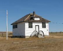 View of front and west elevations, 2007.; Government of Saskatchewan, Marvin Thomas, 2007.