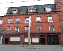 This image shows a contextual view of the building on Princess Street, 2005.; City of Saint John