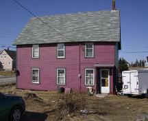 Side elevation, May Nickerson House, Lower Woods Harbour, NS, 2008.; Department of Tourism, Culture and Heritage, Province of Nova Scotia 2008