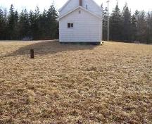 A view from north of the church of the Greenville Church Cemetery, Greenville, Yarmouth County, NS, 2008.; Heritage Division, NS Dept. of Tourism, Culture and Heritage, 2008