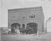 Fire Hall No. 4 (1910)
; History of the Calgary Fire Department, 1910